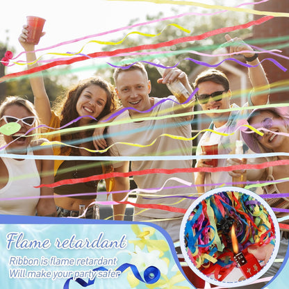 12-Piece Colorful No-Mess Confetti Set